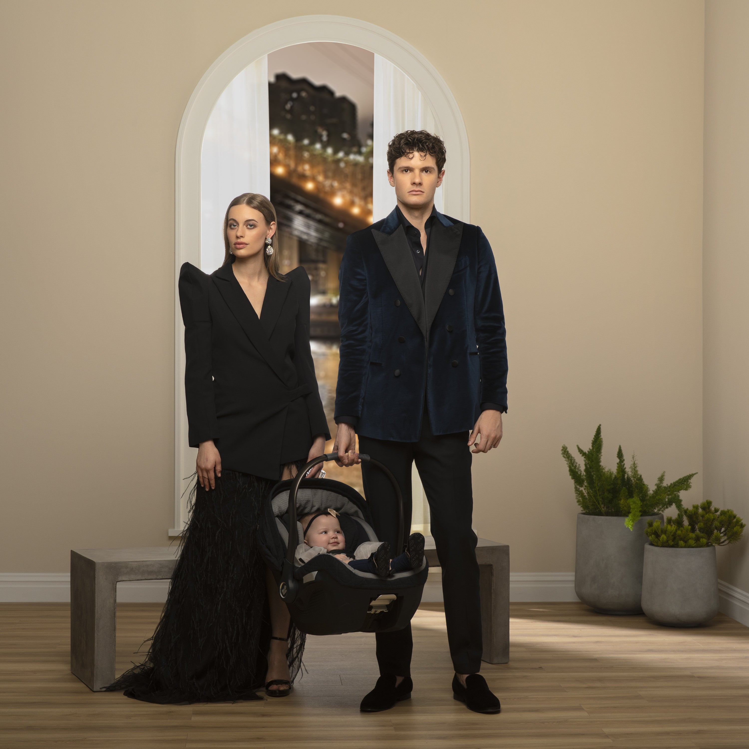 Maxi-Cosi Kindred Peri 180° Rotating Infant Car Seat - Twinkle Twinkle Little One