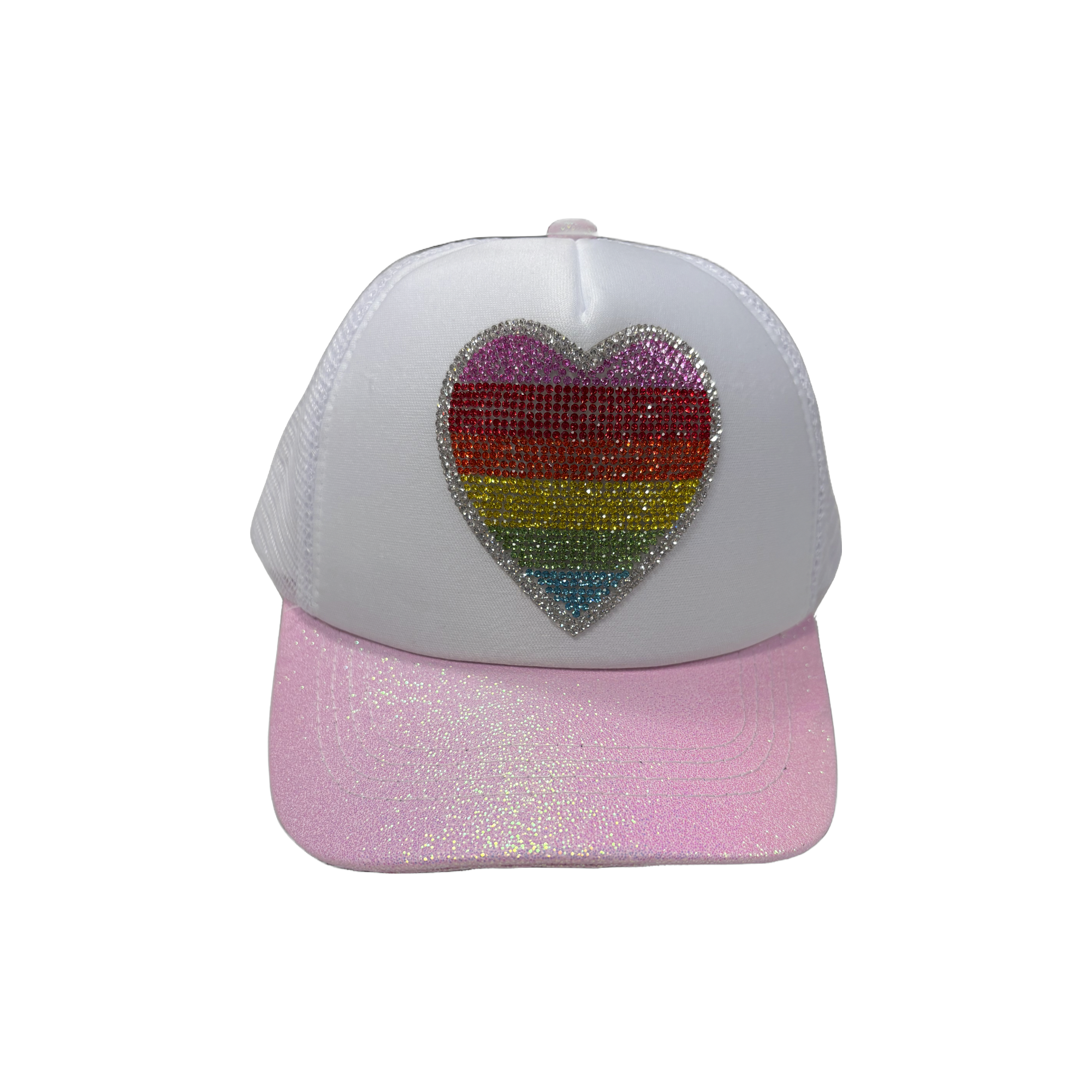 Shimmer Heart Toddler Trucker Hat - Twinkle Twinkle Little One