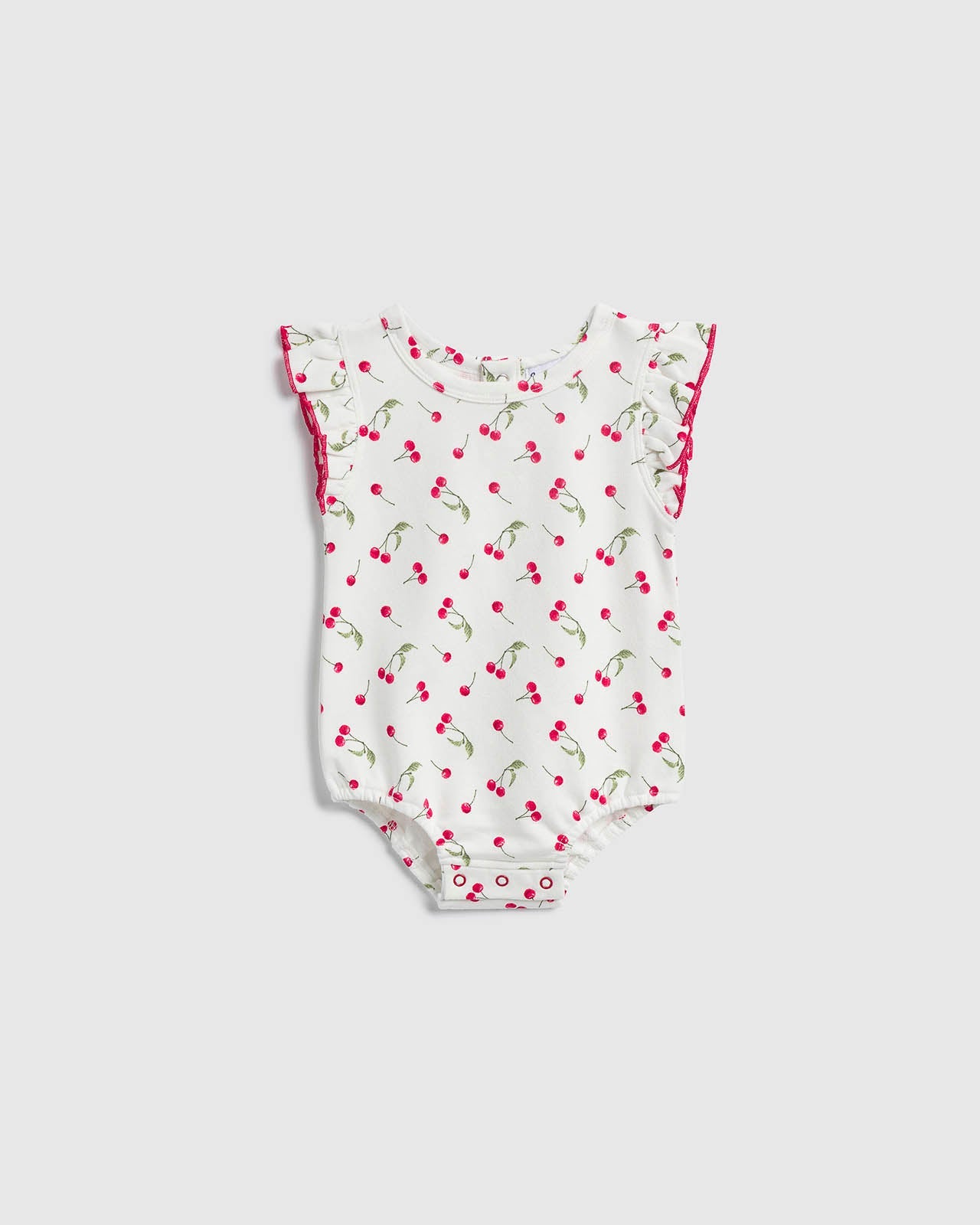 Infant Girl Cherry Onesie