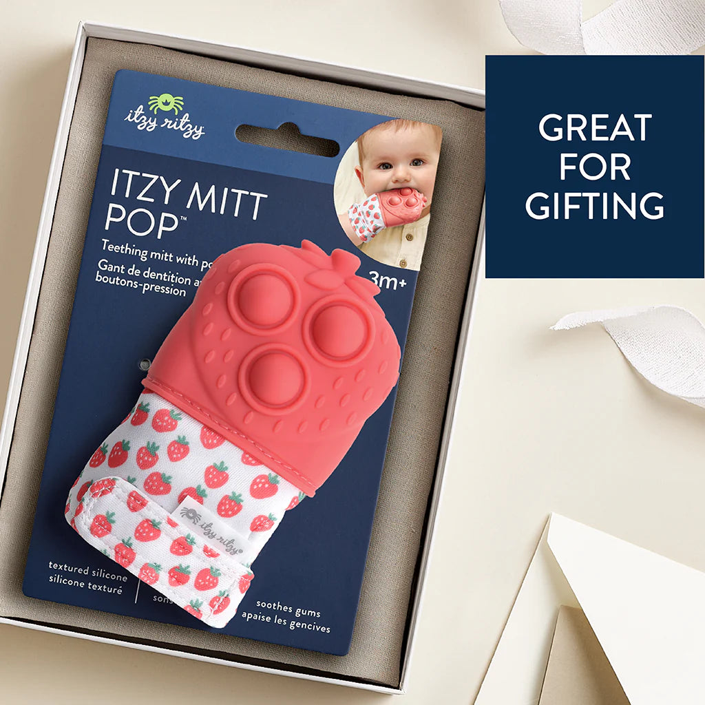 Itzy Mitt Pop™ Sensory Teething Mitten - Twinkle Twinkle Little One