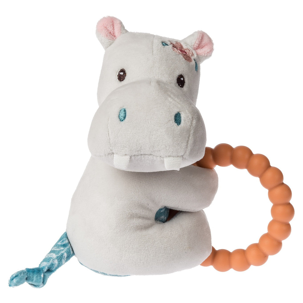 Jewel Hippo Teether Rattle - Twinkle Twinkle Little One
