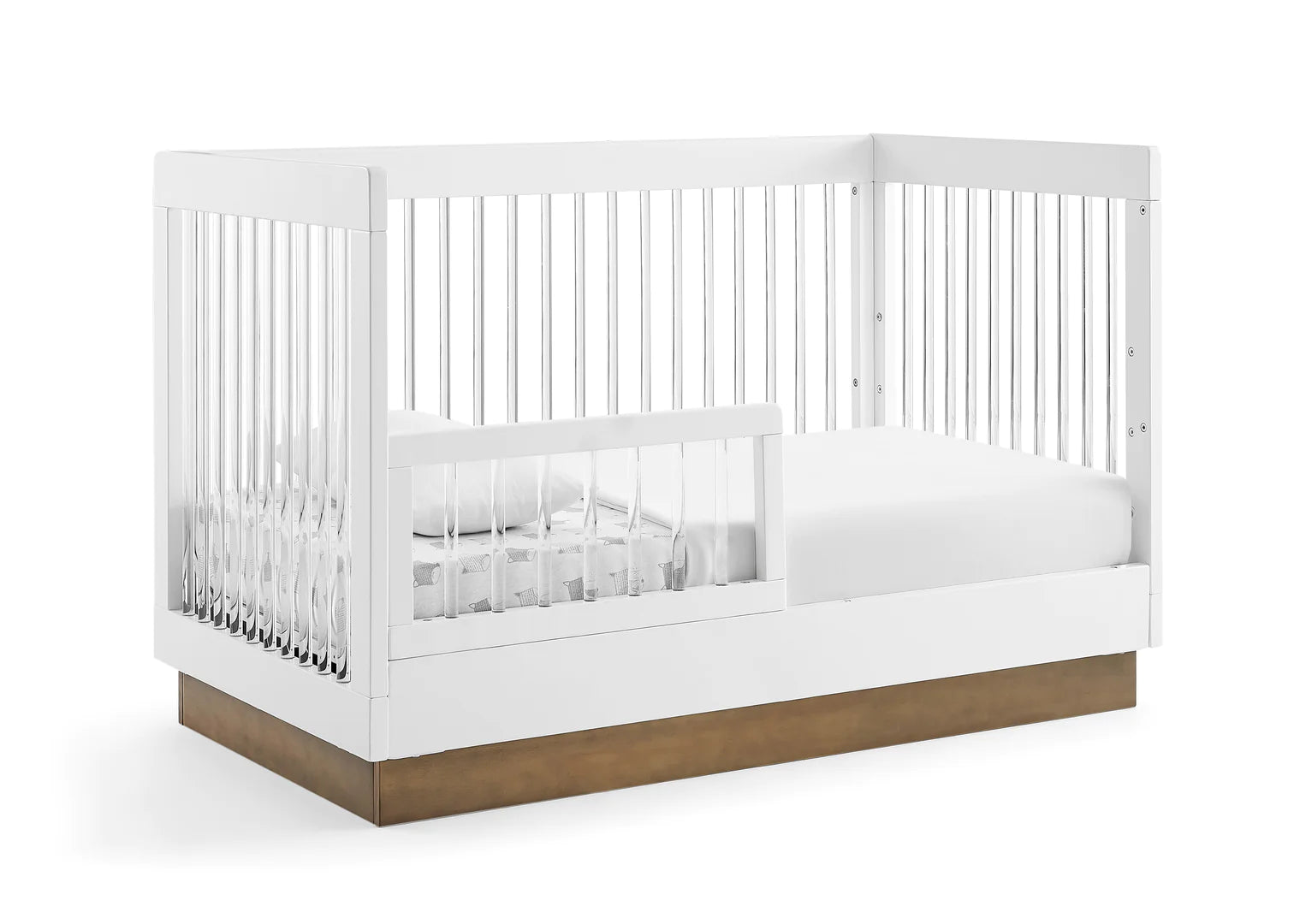 Charlie 4-in-1 Acrylic Convertible Crib - Twinkle Twinkle Little One
