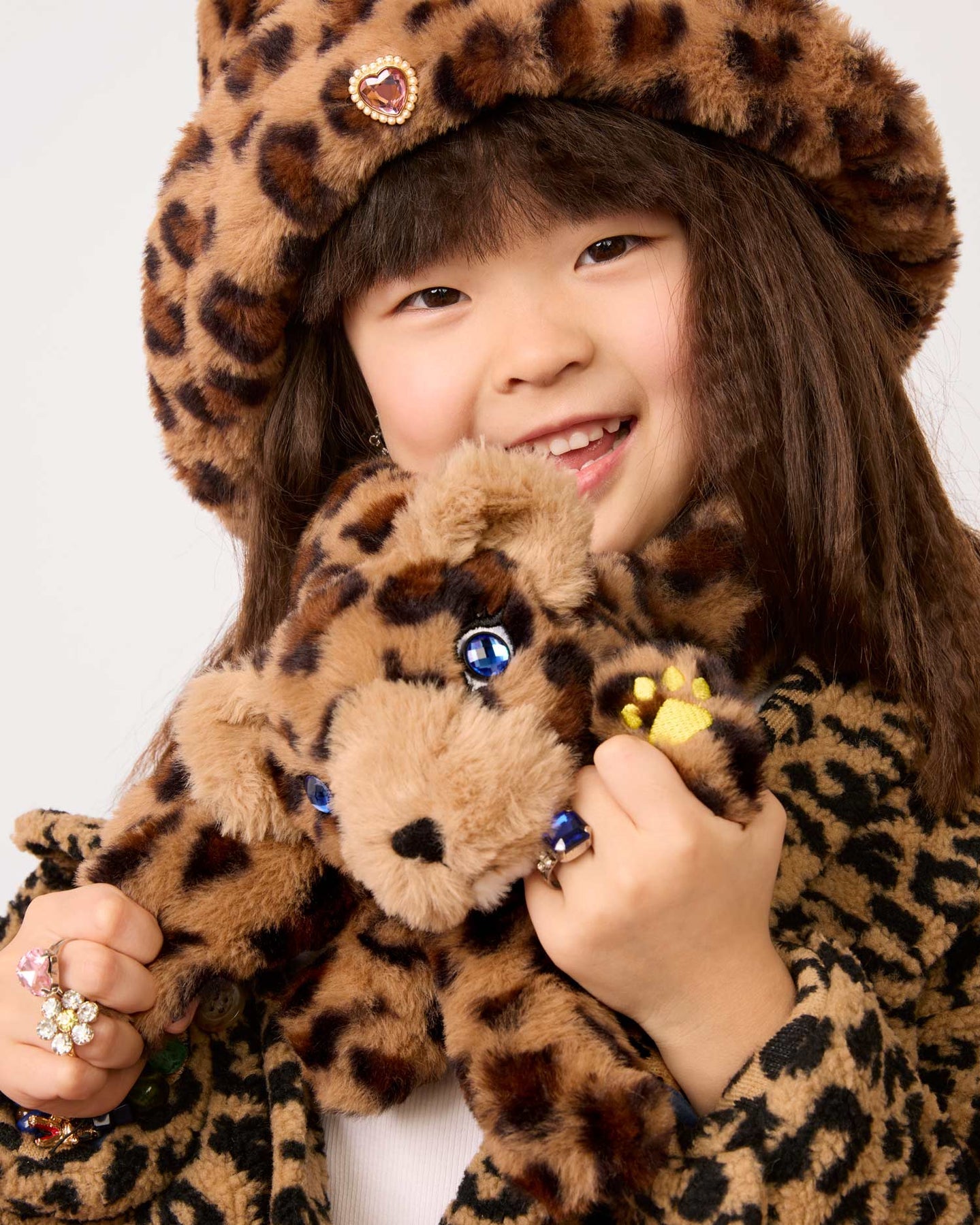 Jungle Jeweled Leopard Scarf - Twinkle Twinkle Little One