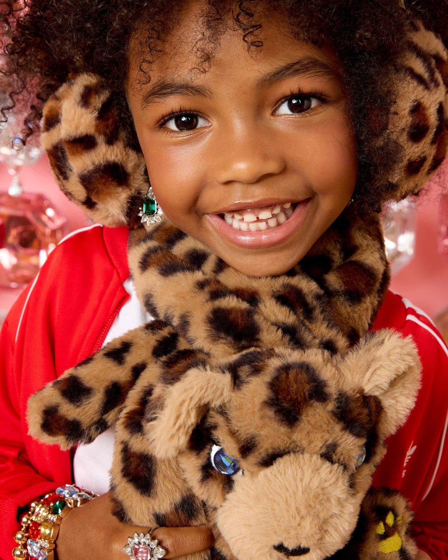 Jungle Jeweled Leopard Scarf - Twinkle Twinkle Little One
