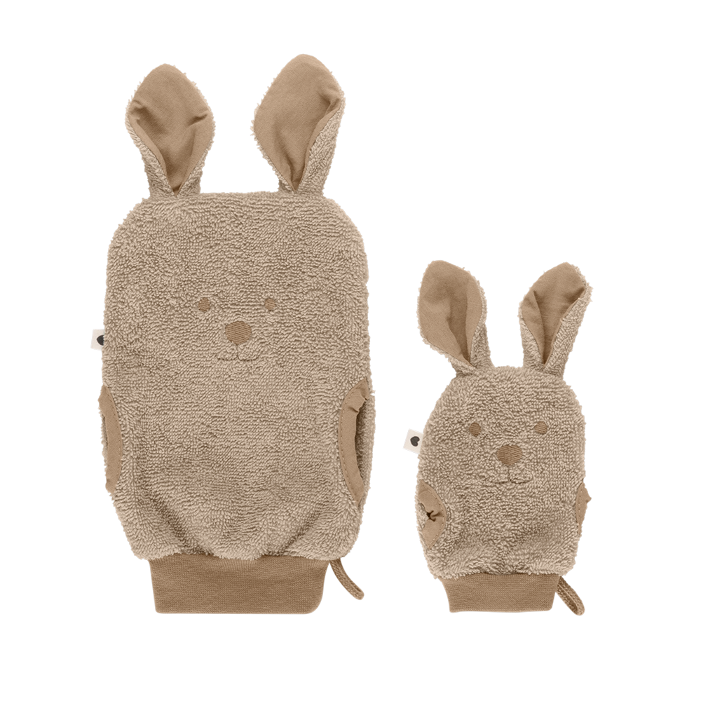 Kangaroo Bath Mitts Wash Cloth - Twinkle Twinkle Little One