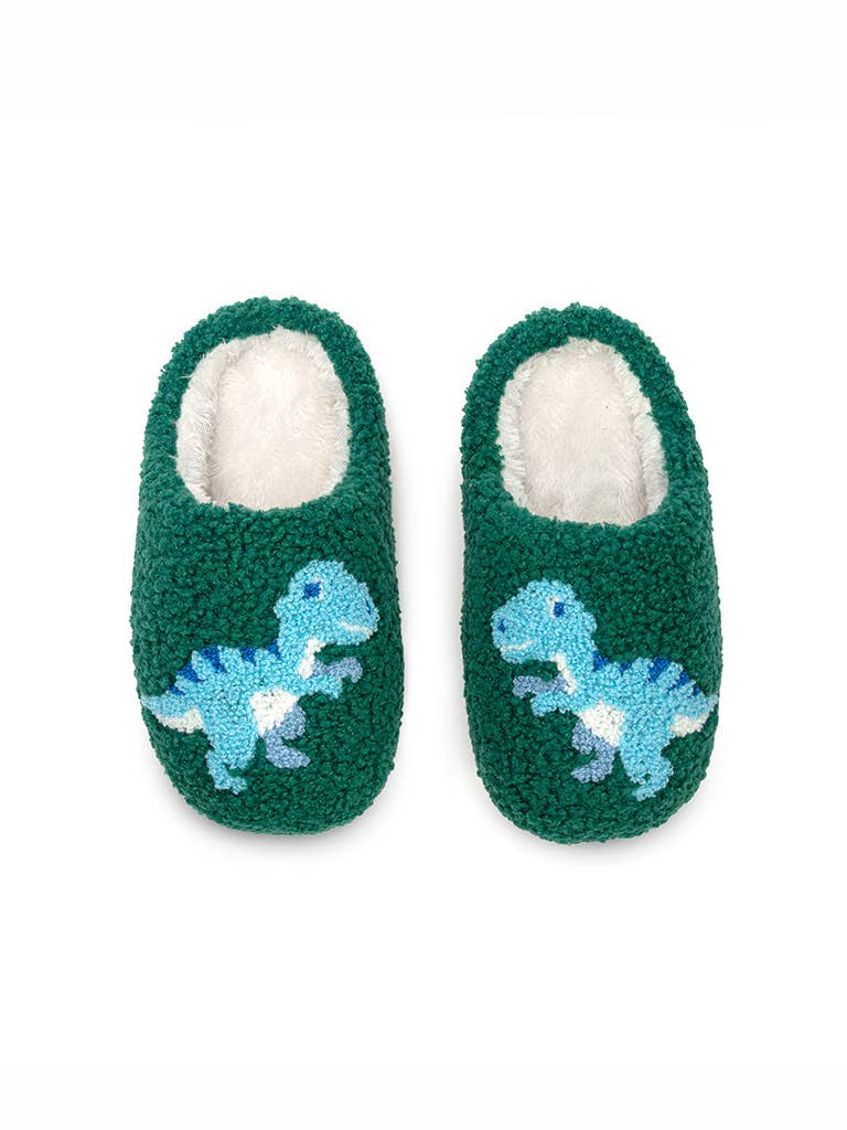 Green Dino Slippers - Twinkle Twinkle Little One