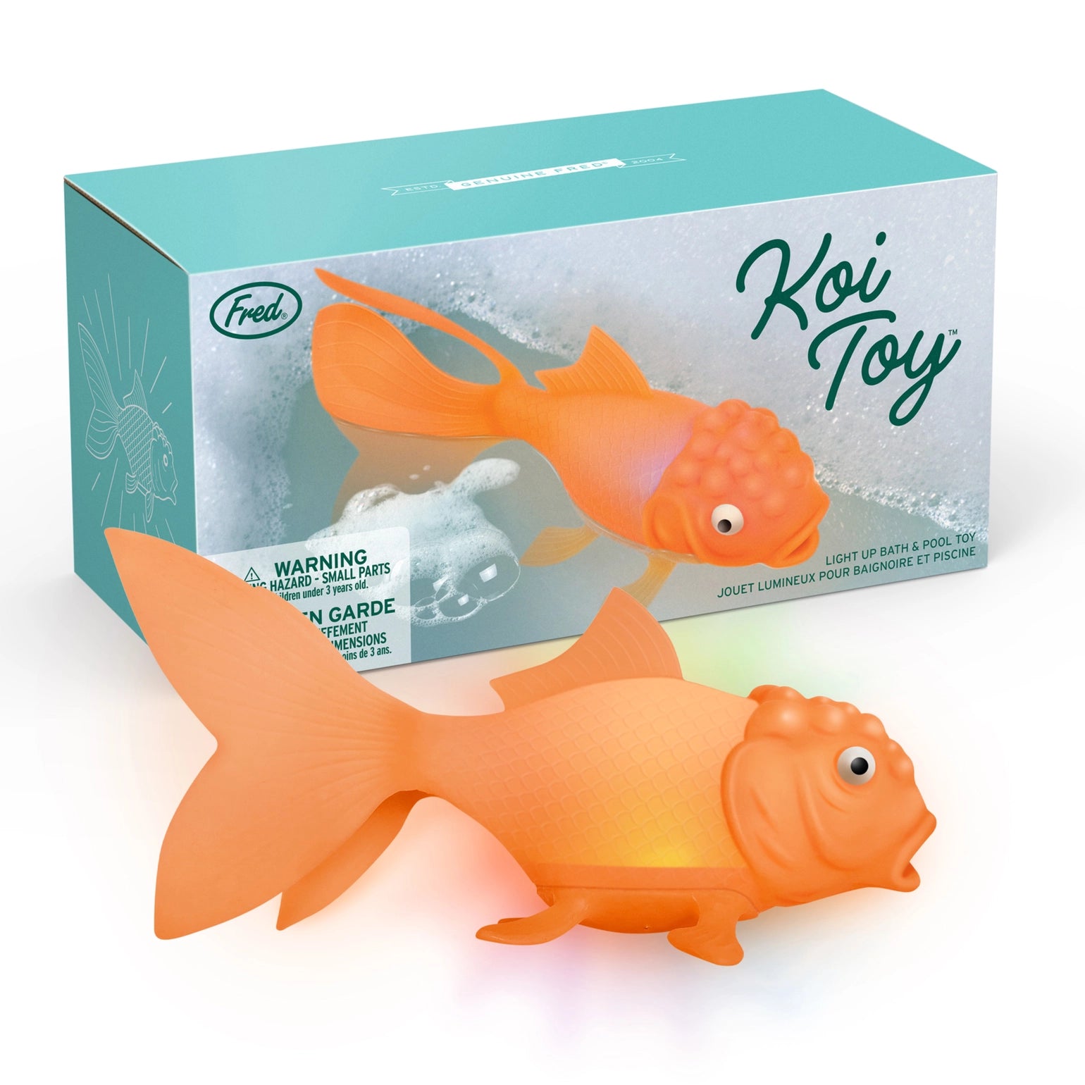 Koi Toy - Light-Up Goldfish - Bath & Pool Toy - Twinkle Twinkle Little One