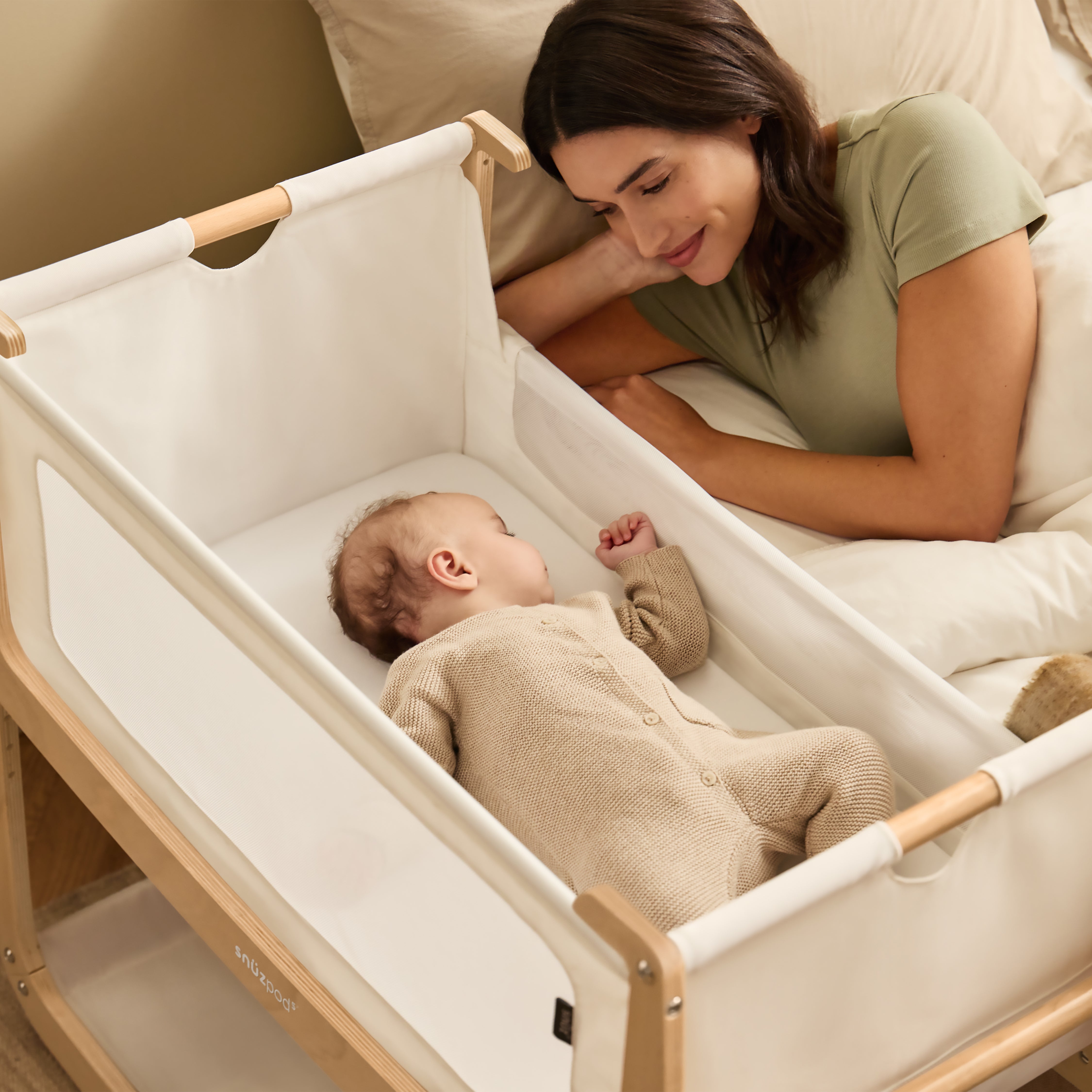 SnüzPod5 Bedside Bassinet - Twinkle Twinkle Little One