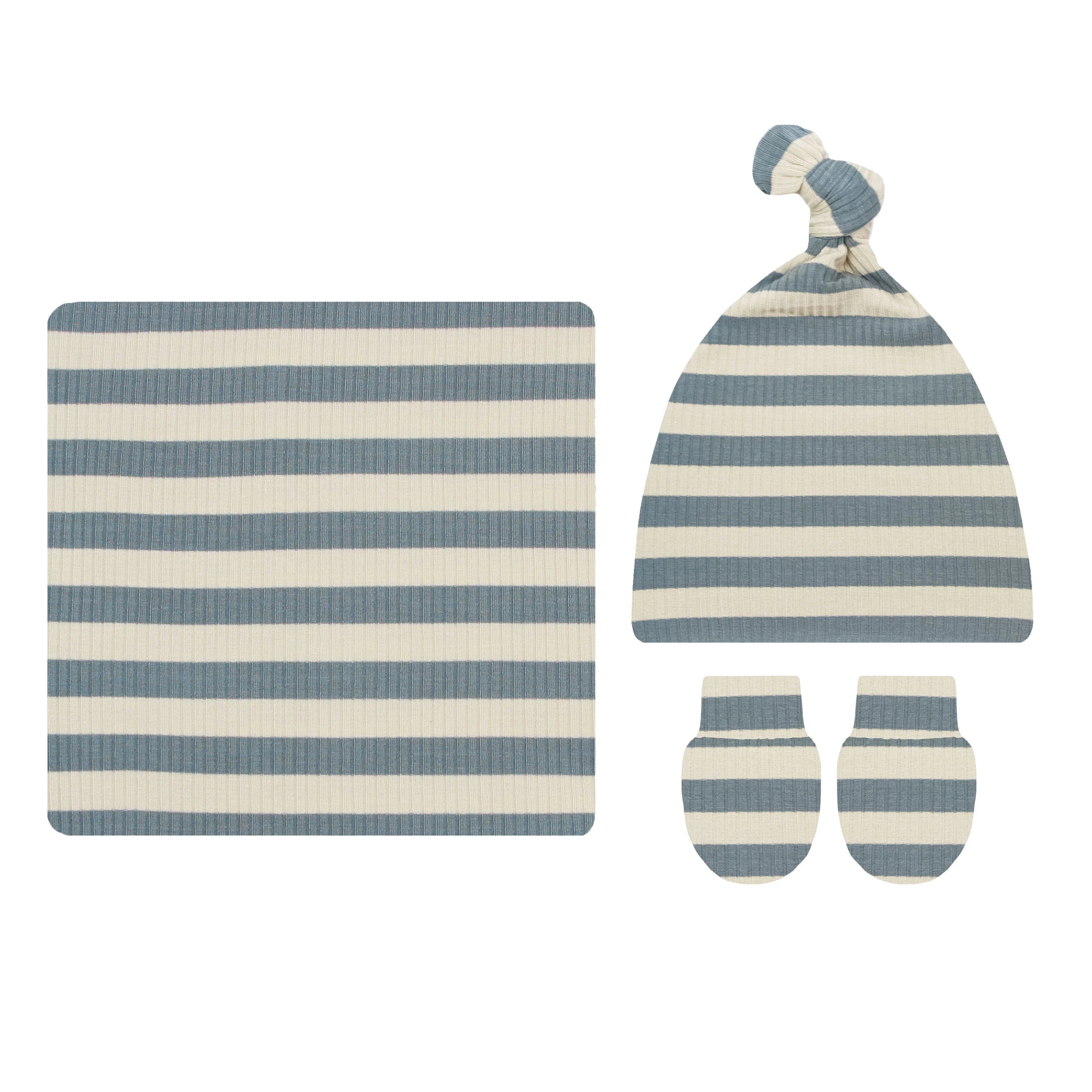 Lou Lou & Company Lincoln Ribbed Newborn Hat Bundle