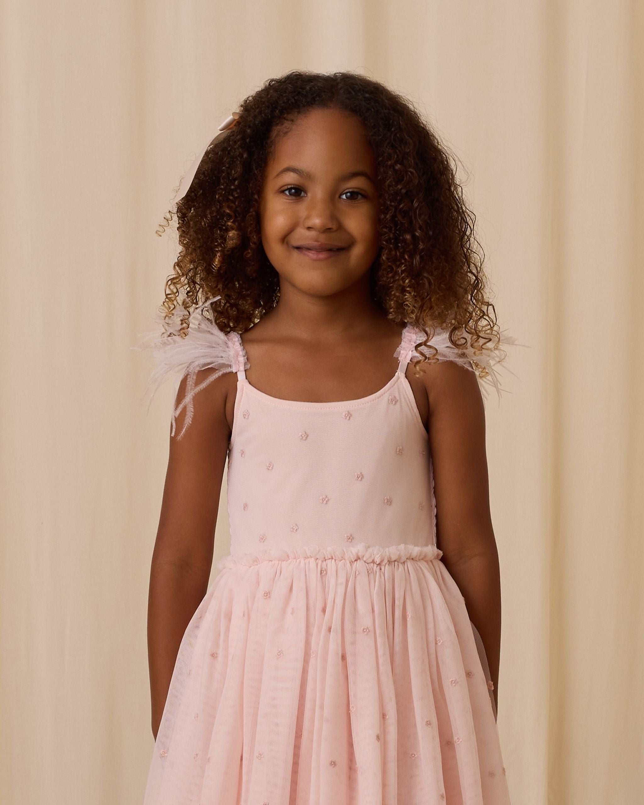 Poppy Dress - Blush - Twinkle Twinkle Little One