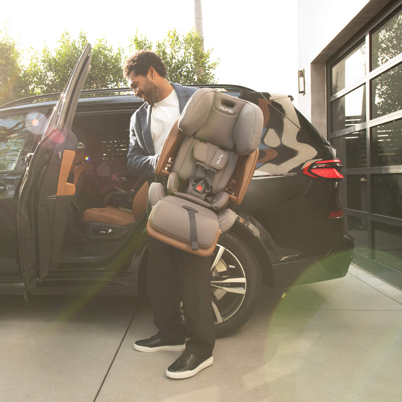 Nuna Lumn Harness Booster Seat - Twinkle Twinkle Little One