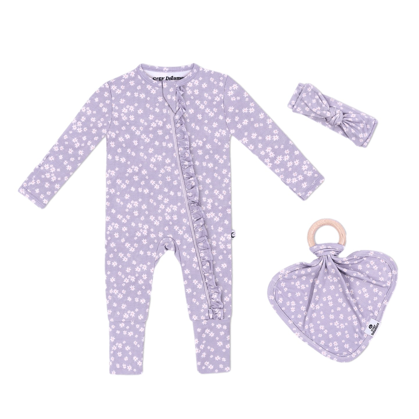 Lilac Posies - Bamboo Sleeper - Twinkle Twinkle Little One