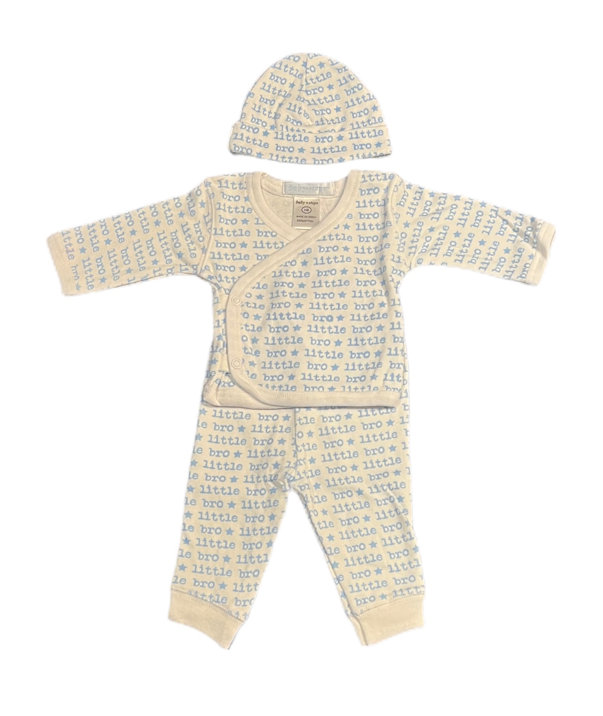 Newborn Little Bro 3 Piece Take Home Set - Twinkle Twinkle Little One