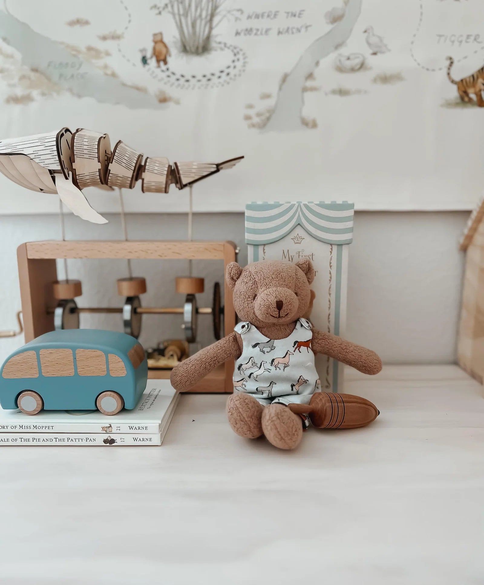 Little Bear Plush - Wild Horses - Twinkle Twinkle Little One