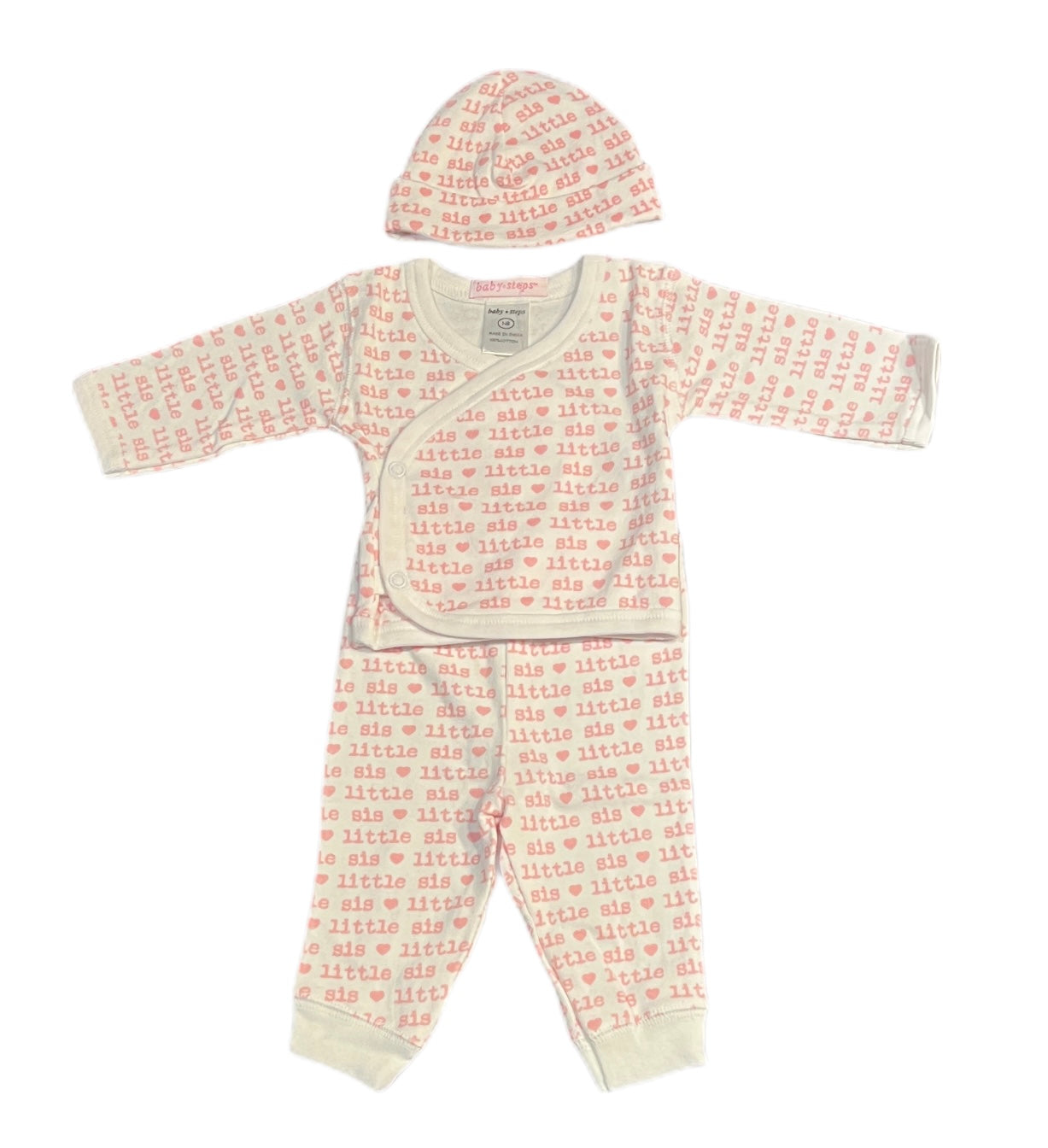 Newborn Little Sis 3 Piece Take Home Set - Twinkle Twinkle Little One