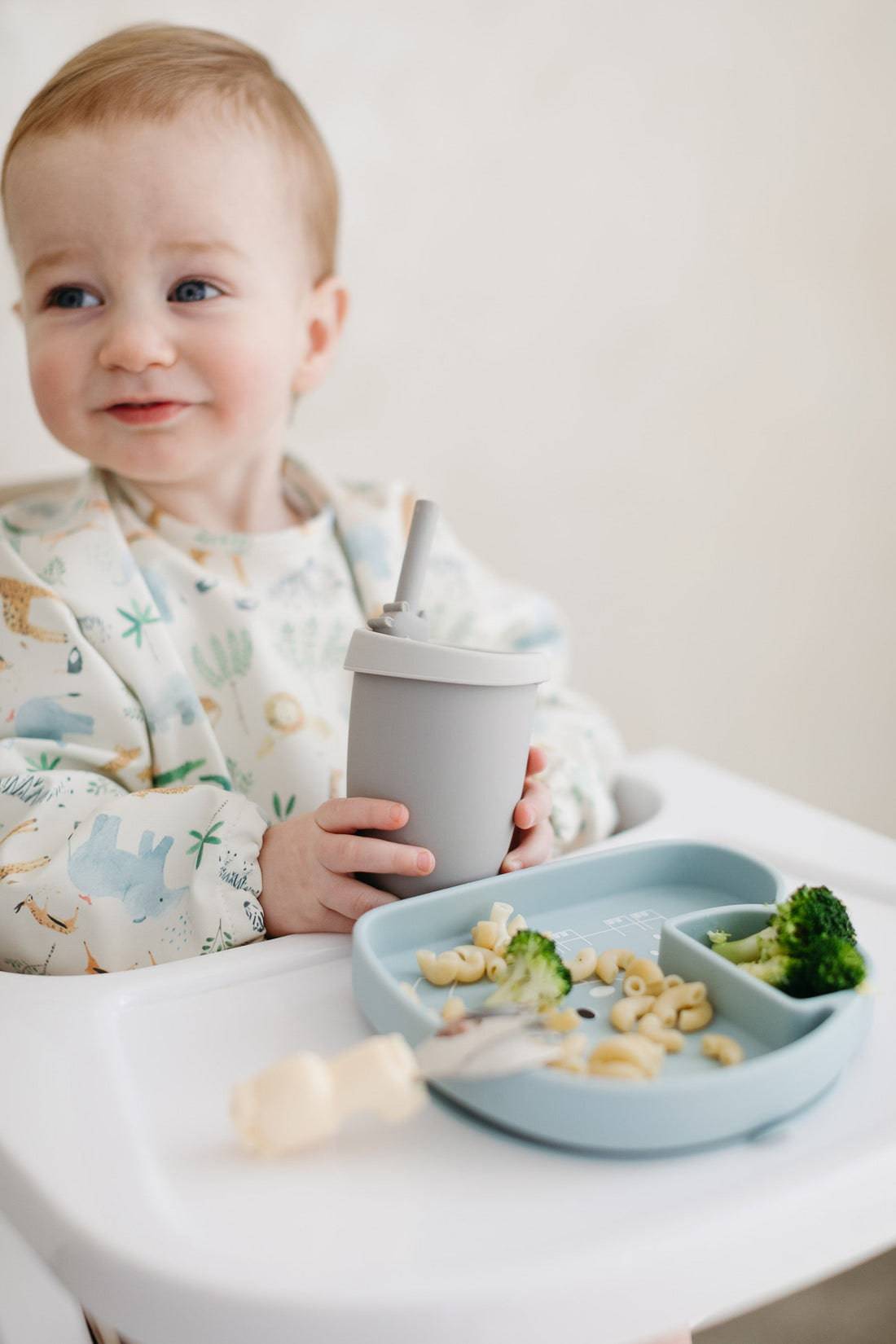 Long Sleeve Waterproof Bib - Safari Jungle - Twinkle Twinkle Little One