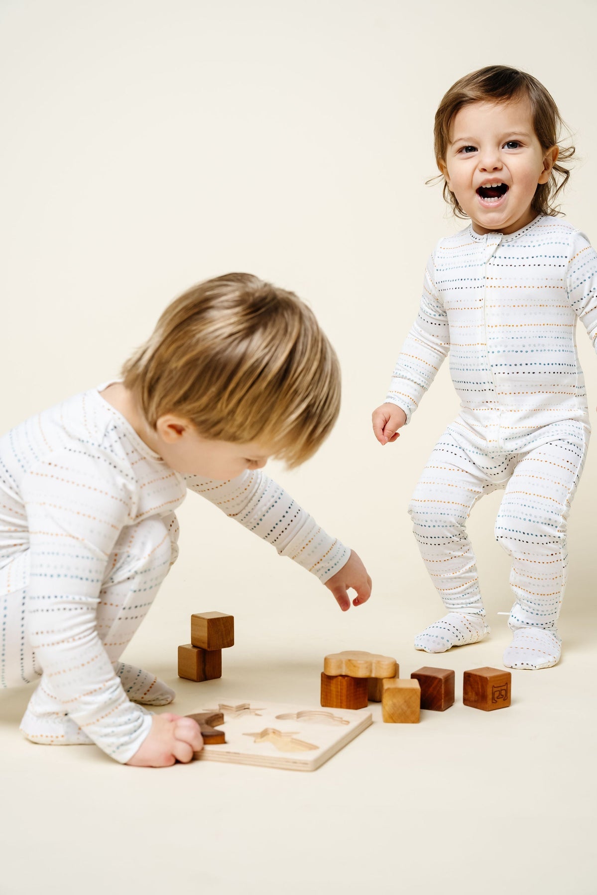 Lou Lou & Company Conrad Zipper Footie - Twinkle Twinkle Little One