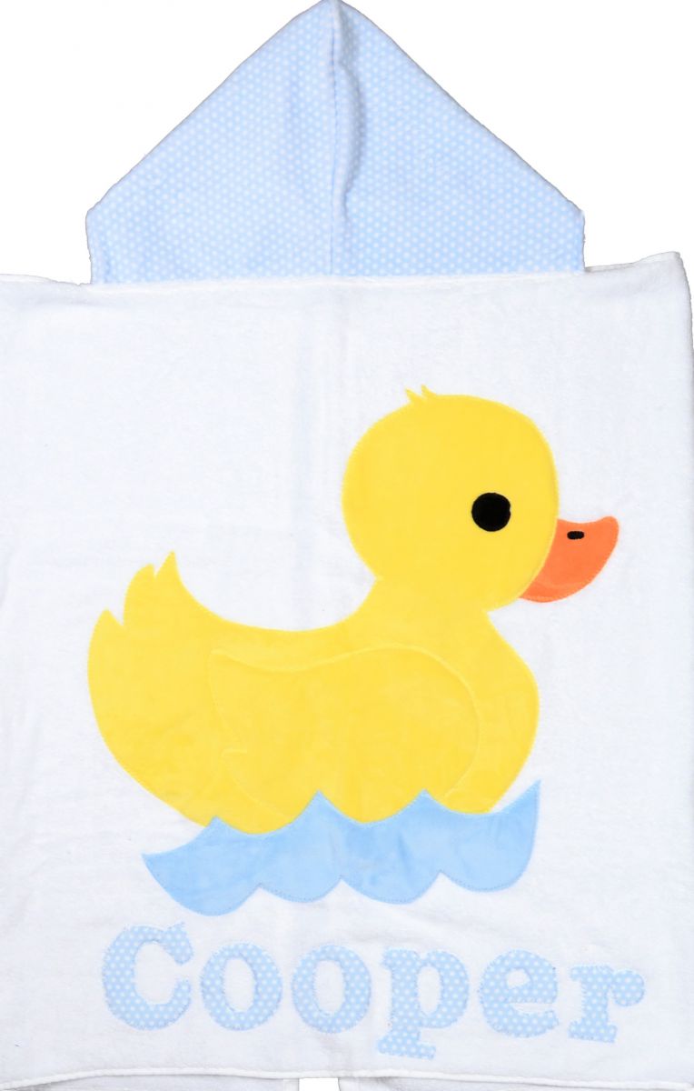 Lucky Duck Hooded Towel