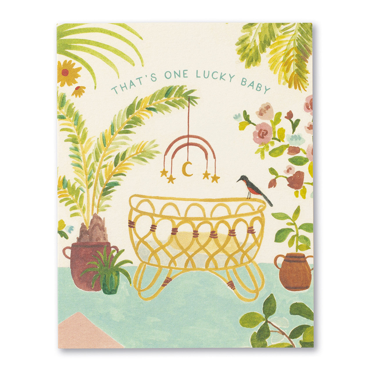That's One Lucky Baby Card - Twinkle Twinkle Little One