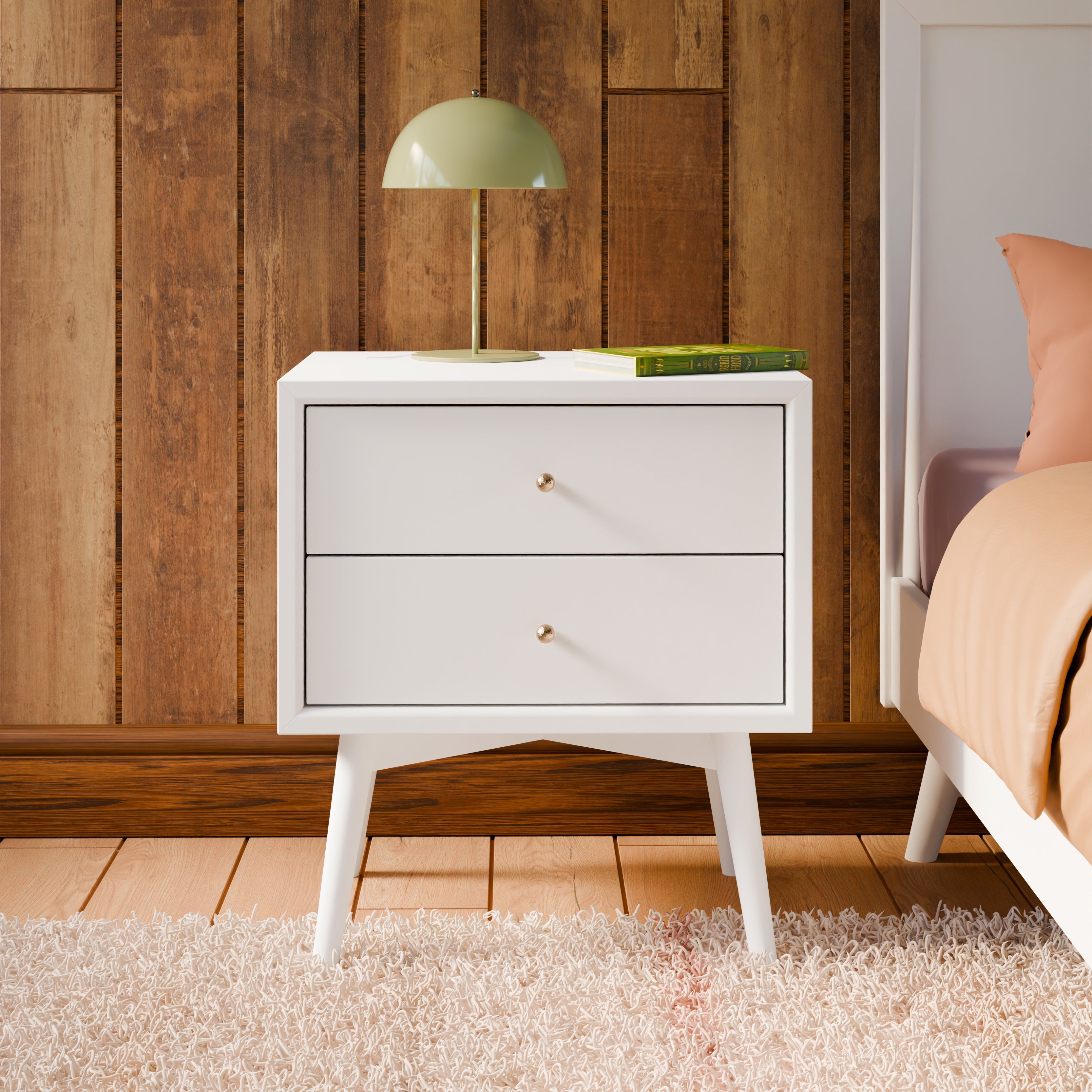 Babyletto Palma Nightstand with USB Port