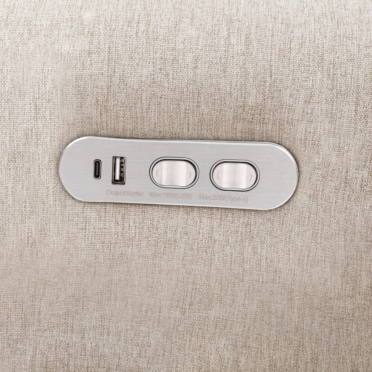 Namesake Willa Plus Power Glider Recliner + Power Headrest