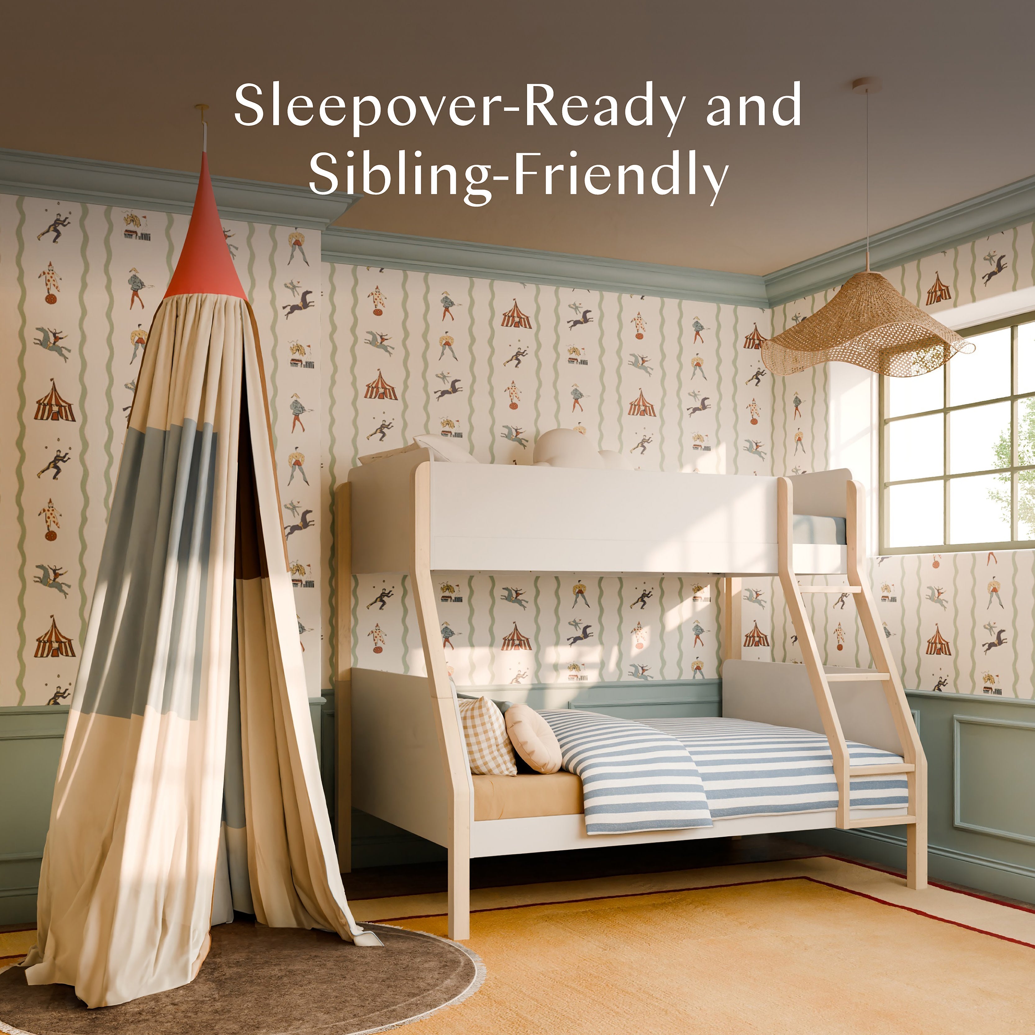 Babyletto TipToe Twin-Over-Full Bunk Bed