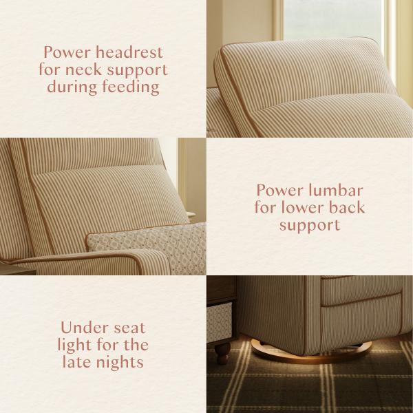 Nate Berkus x Babyletto Sigi Pro Power Recliner