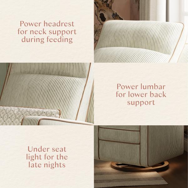 Nate Berkus x Babyletto Sigi Pro Power Recliner