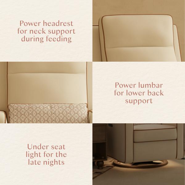 Nate Berkus x Babyletto Sigi Pro Power Recliner