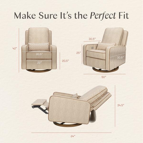 Nate Berkus x Babyletto Sigi Power Recliner