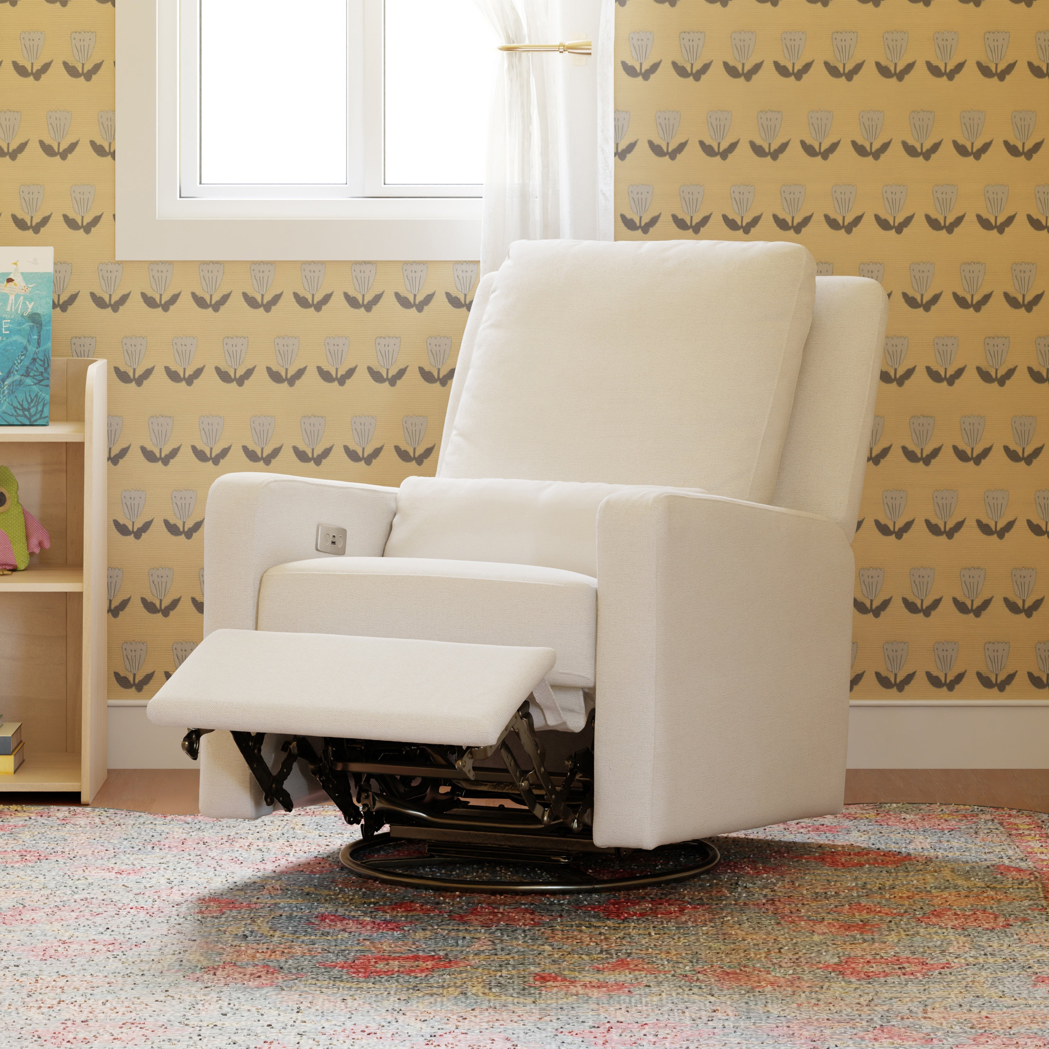 Babyletto Sigi Electronic Recliner and Glider with USB Port