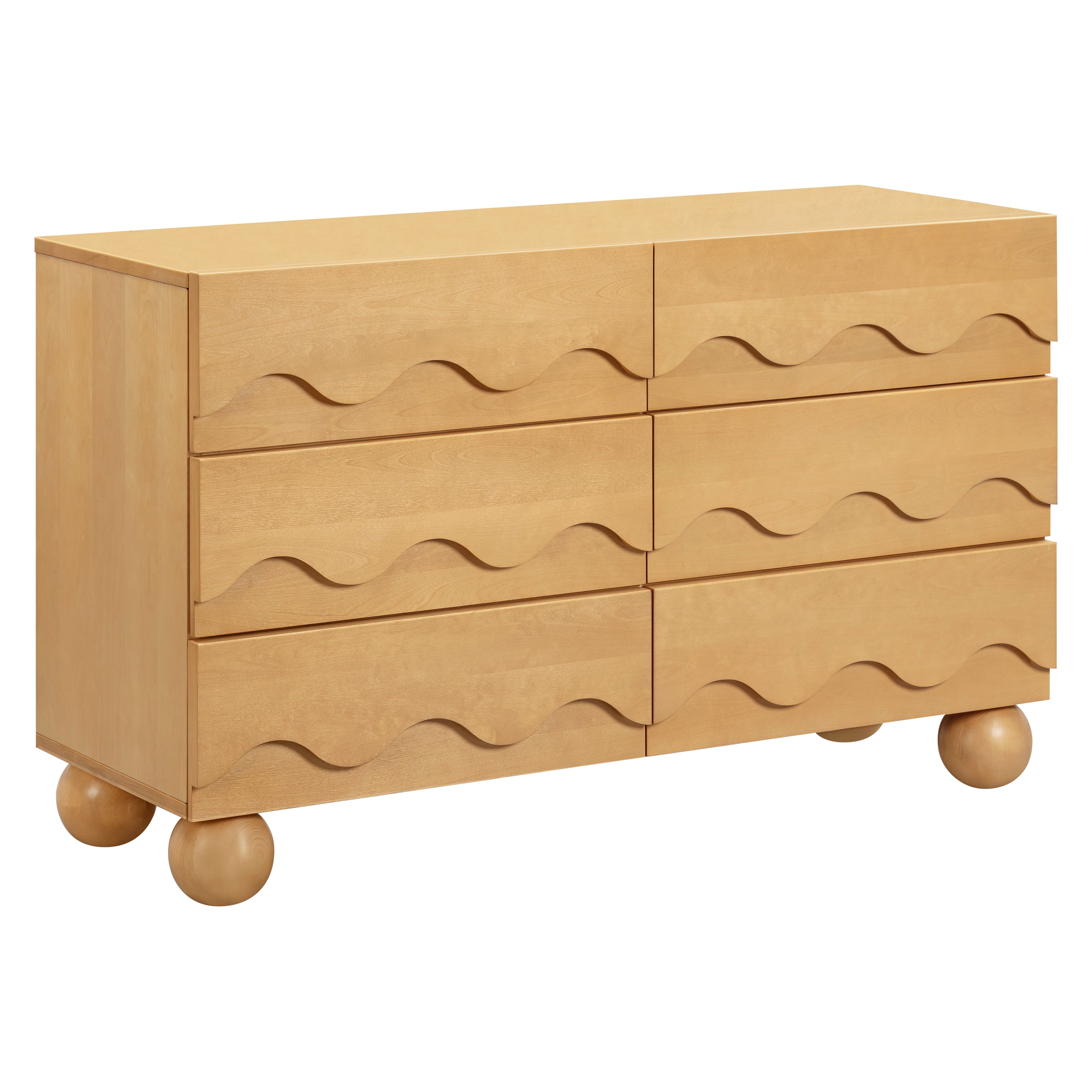 Babyletto Lido Wave 6-Drawer Wide Dresser (56")