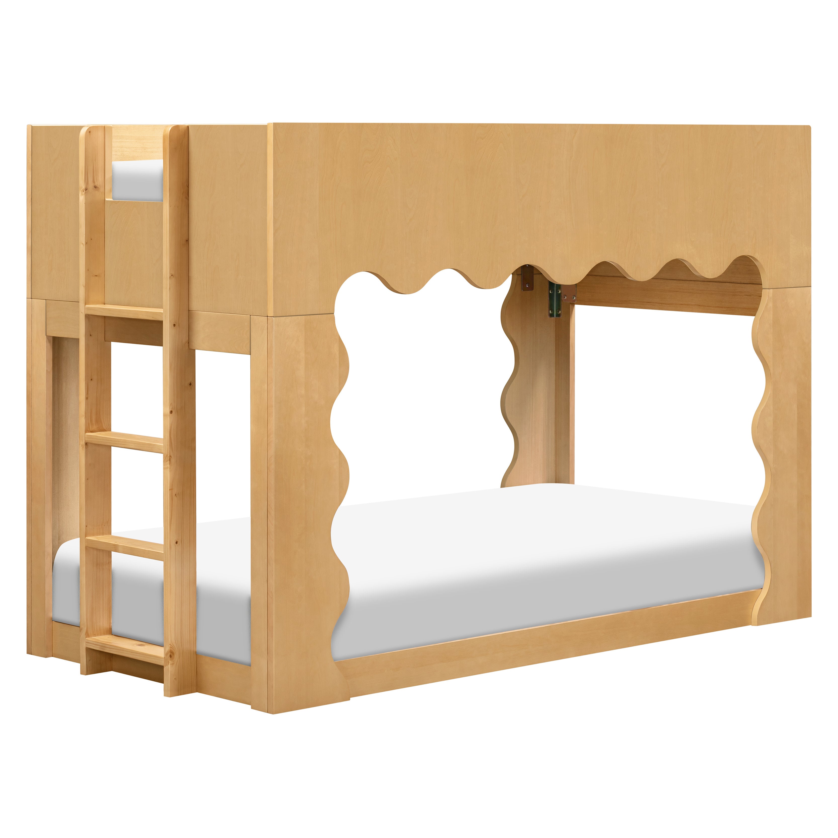 Babyletto Lido Wave Convertible Low Loft Twin Bed