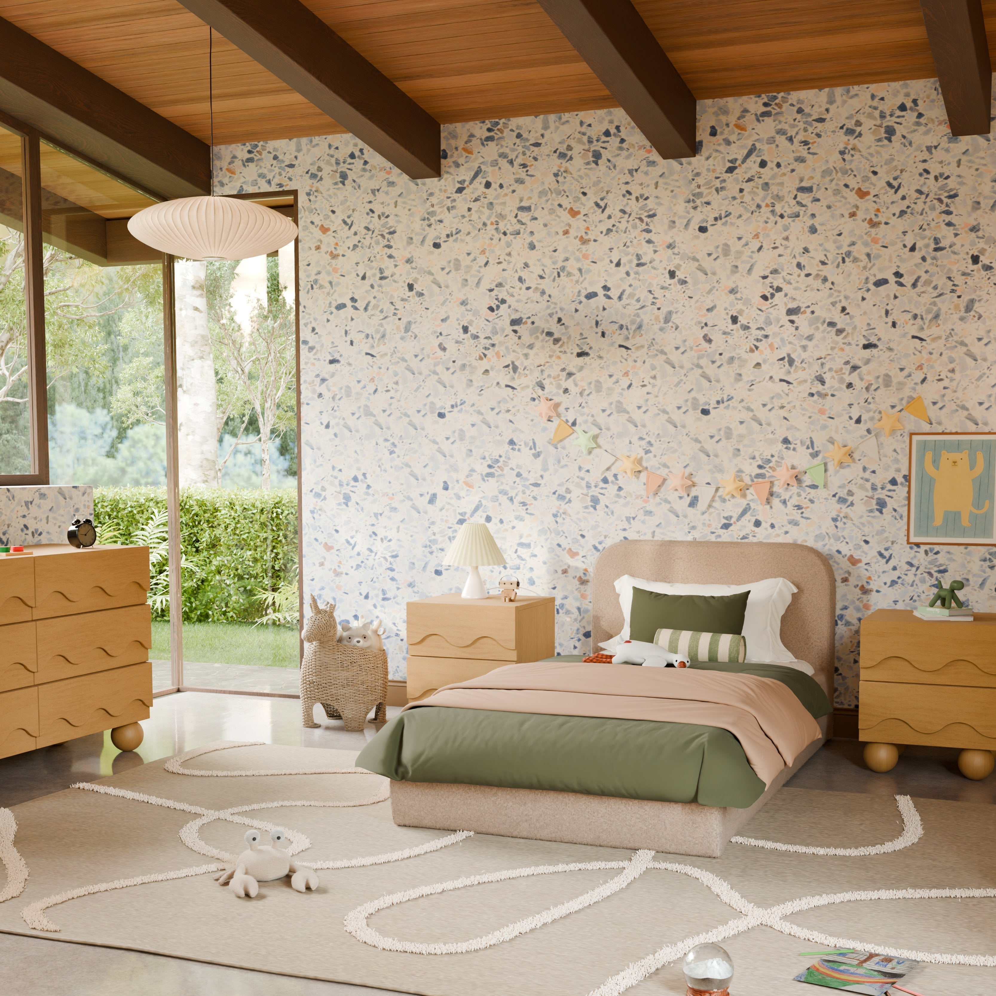 Babyletto Nara Twin Floor Bed