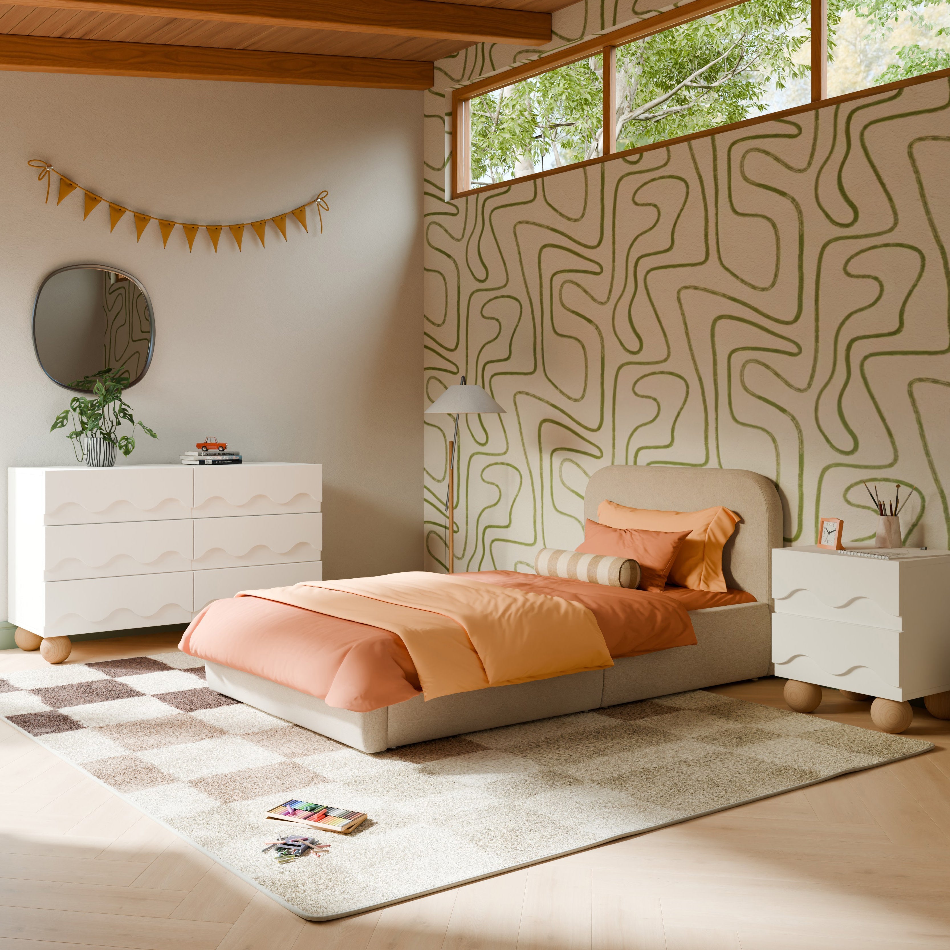 Babyletto Nara Twin Floor Bed
