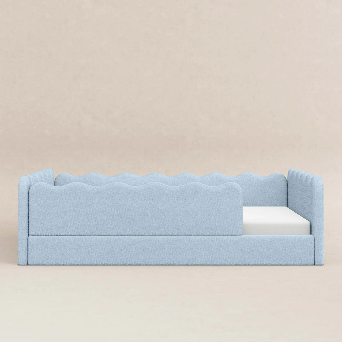 Babyletto Rizo Montessori-Inspired Full Floor Bed with Guardrails