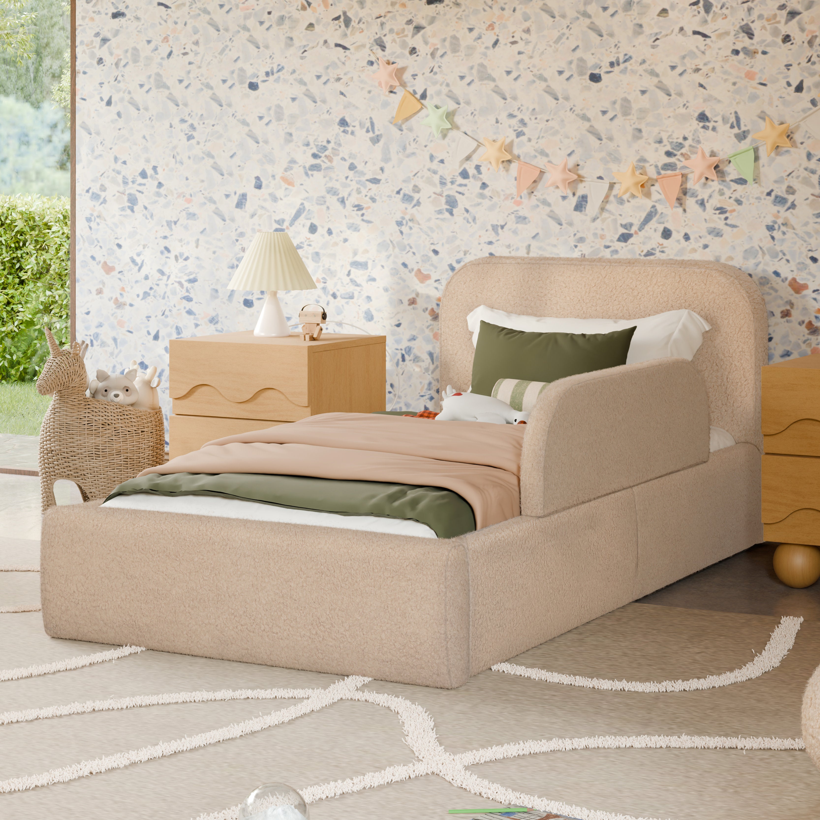 Babyletto Upholstered Twin/Full Bed Guardrail