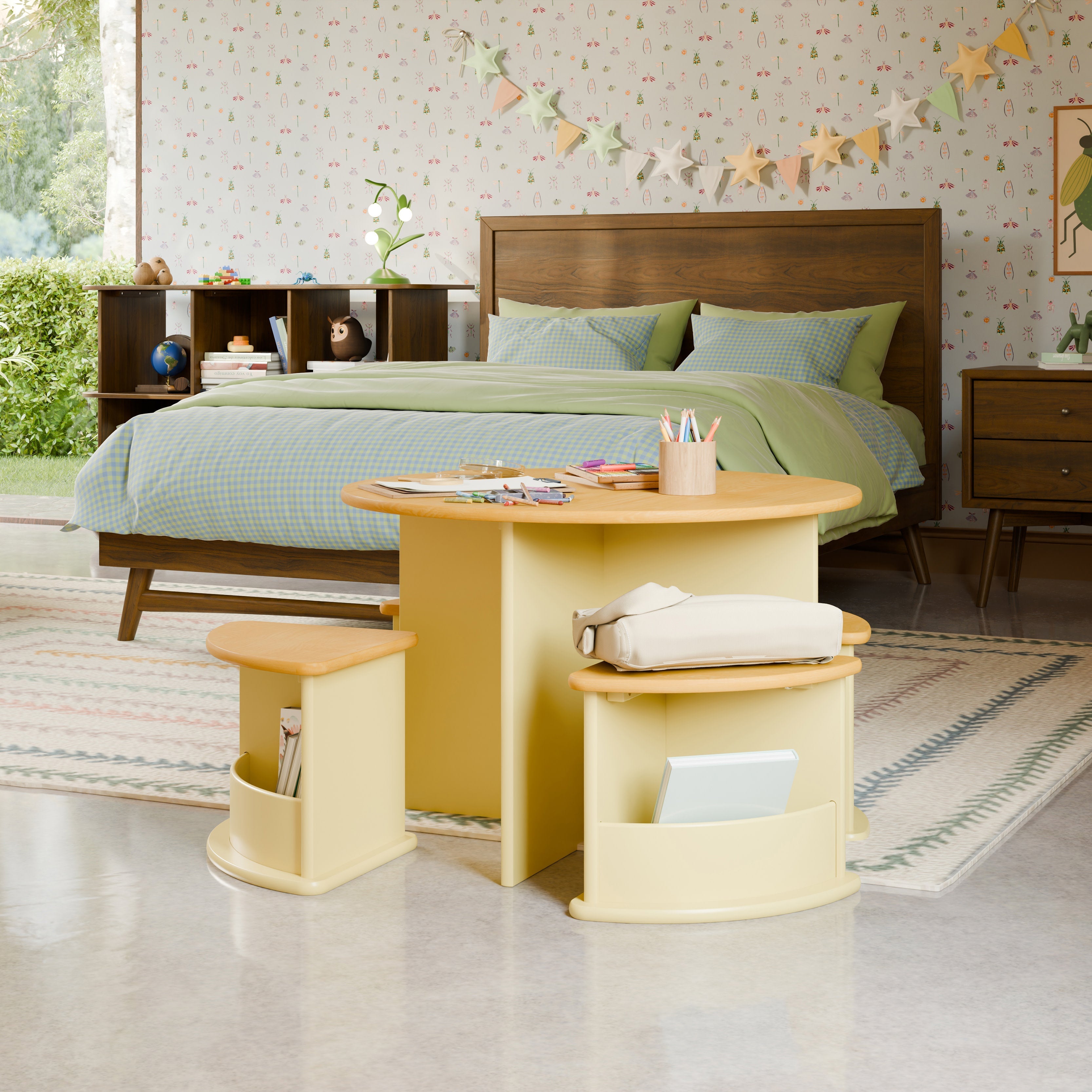Babyletto Nessa Nesting Play Table & Chair Set