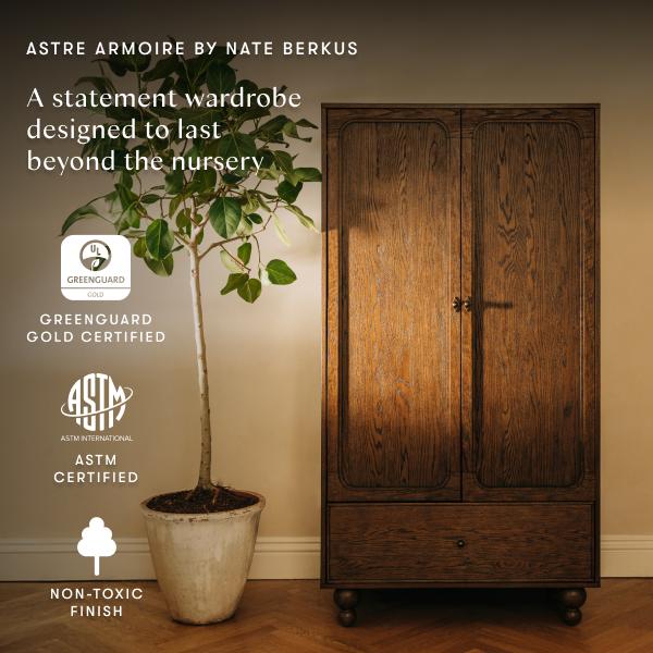 Nate Berkus x Babyletto Astre Armoire