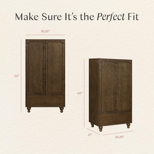 Nate Berkus x Babyletto Astre Armoire