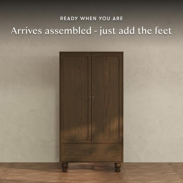 Nate Berkus x Babyletto Astre Armoire
