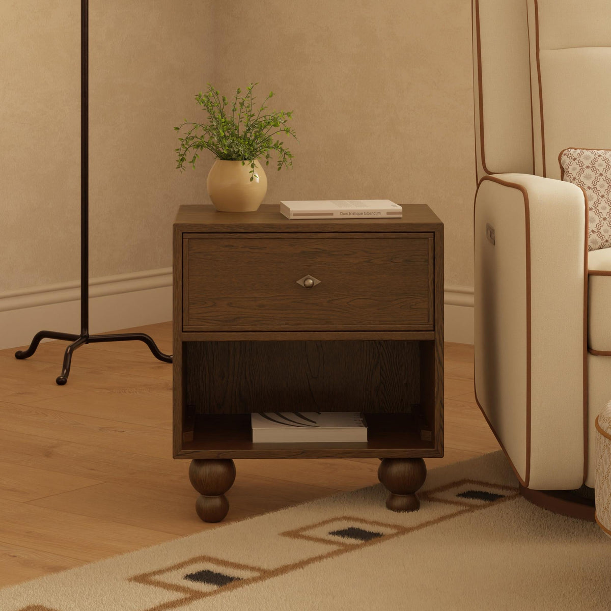 Nate Berkus x Babyletto Astre Nightstand