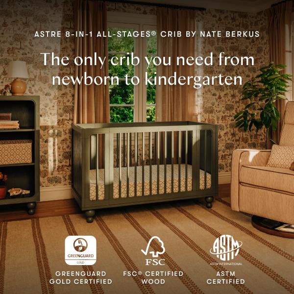 Nate Berkus x Babyletto Astre All-Stages Crib
