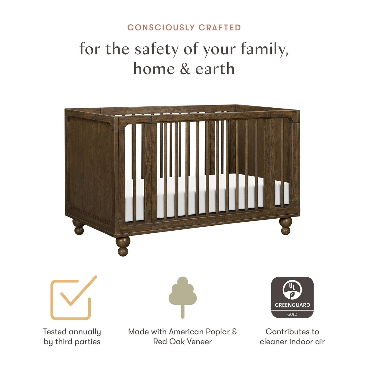 Nate Berkus x Babyletto Astre All-Stages Crib