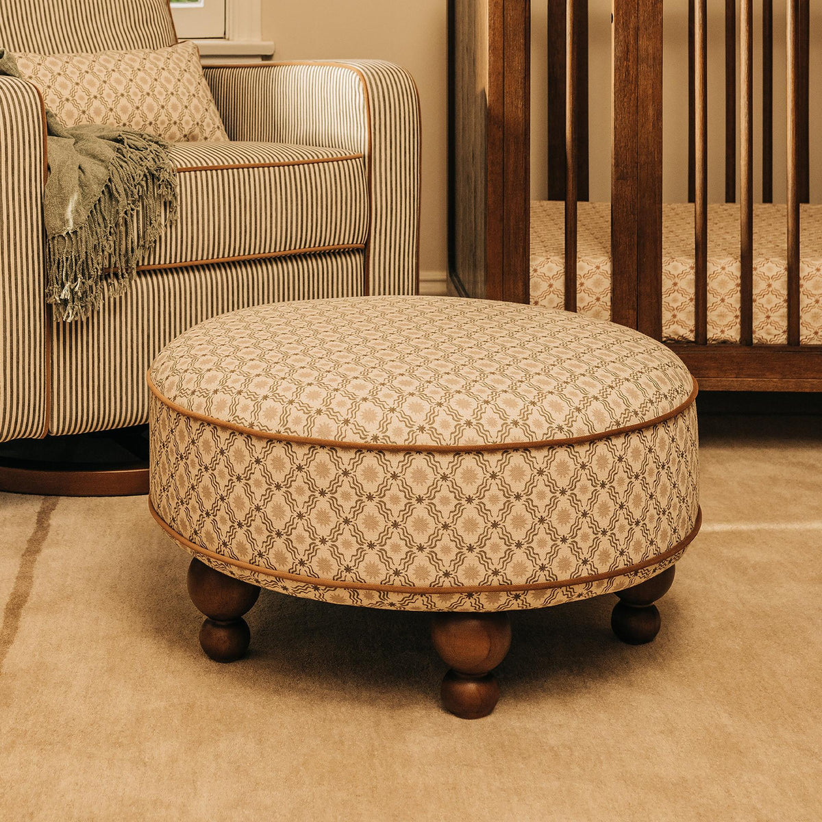 Nate Berkus x Babyletto Astre Ottoman