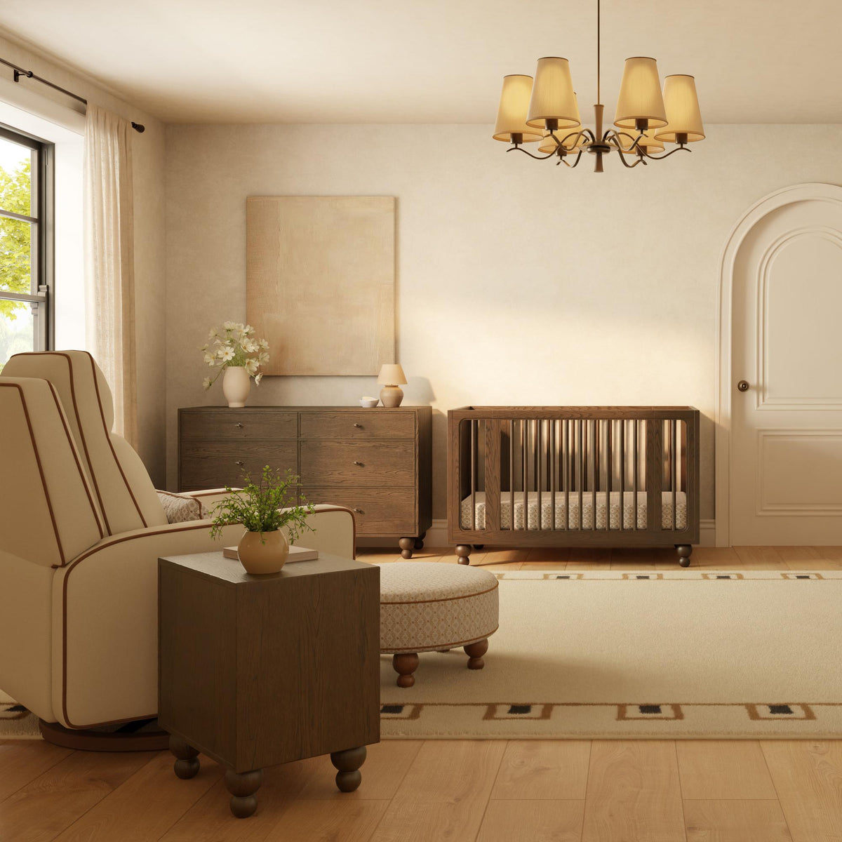 Nate Berkus x Babyletto Astre Ottoman