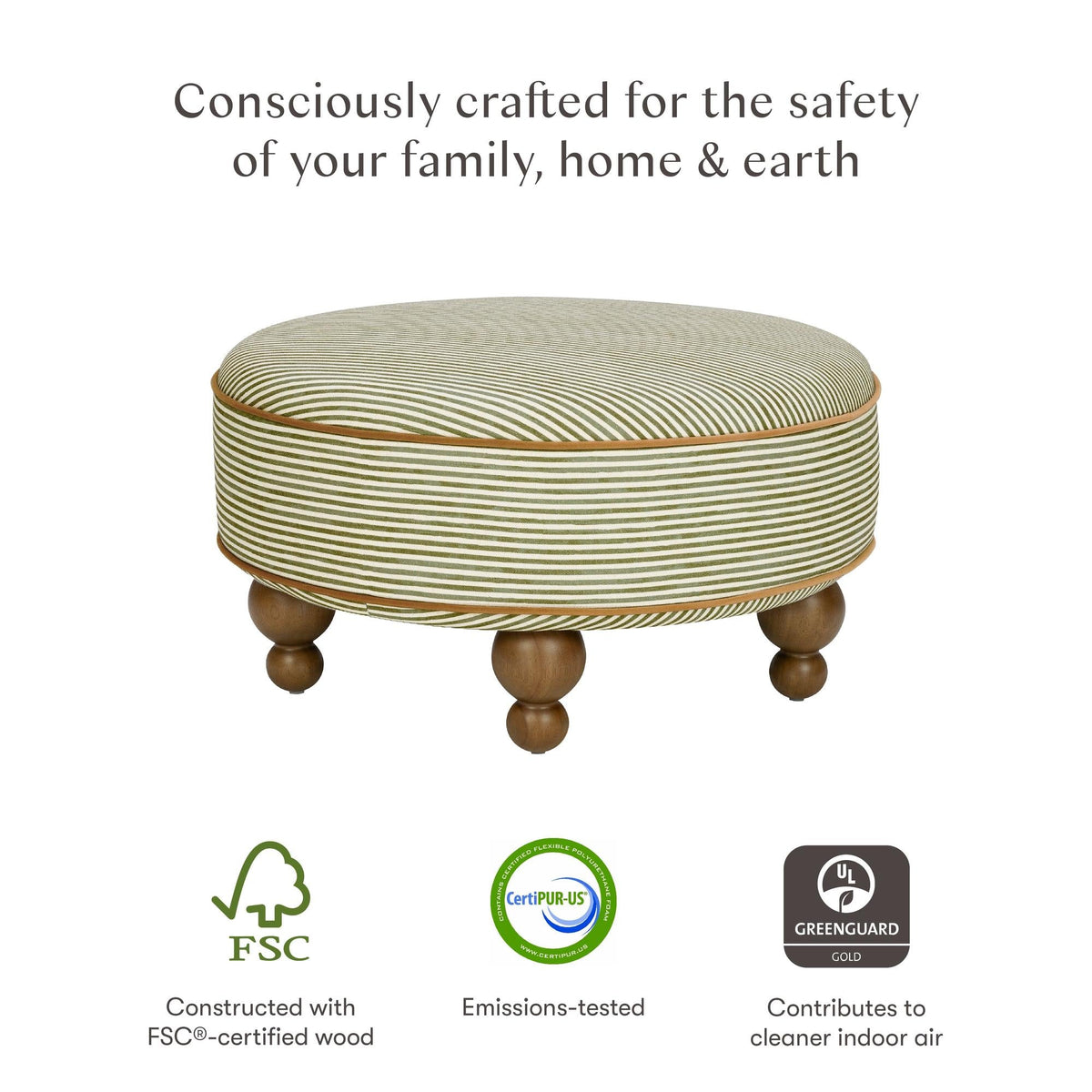 Nate Berkus x Babyletto Astre Ottoman