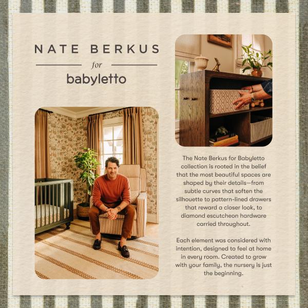 Nate Berkus x Babyletto Astre Ottoman