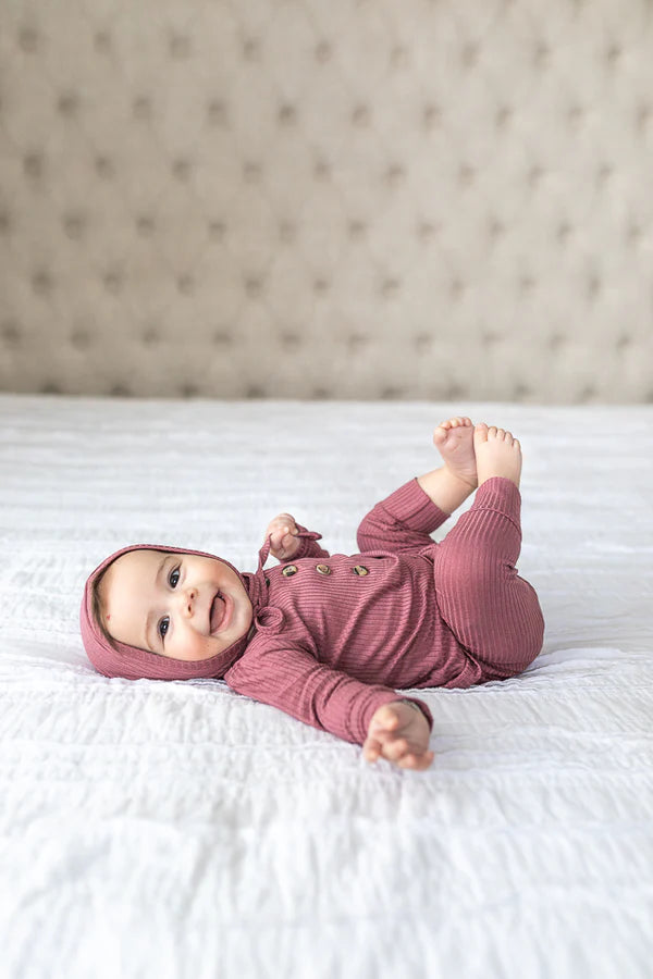 Lou Lou & Company Marjorie Ribbed Top, Bottoms + Headband Set - Twinkle Twinkle Little One