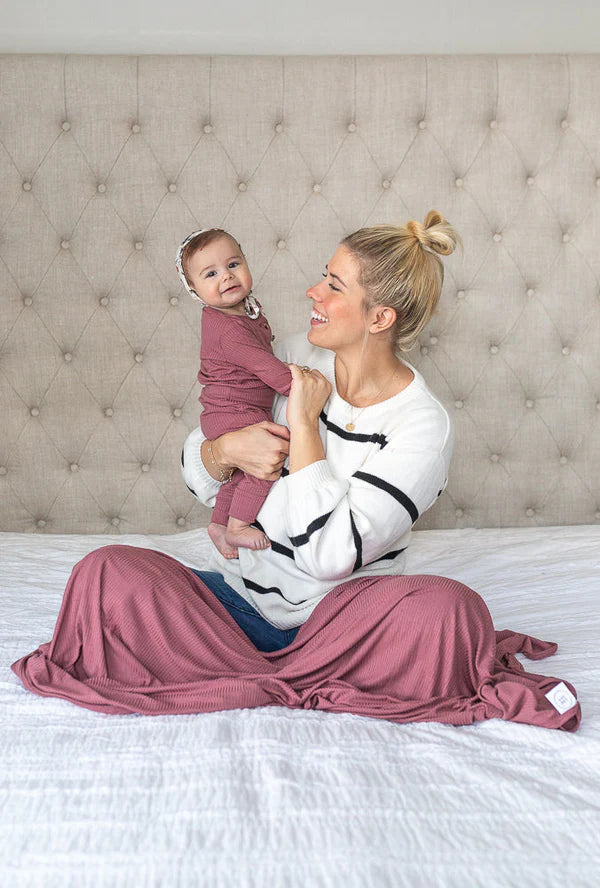 Lou Lou & Company Marjorie Ribbed Top, Bottoms + Headband Set - Twinkle Twinkle Little One